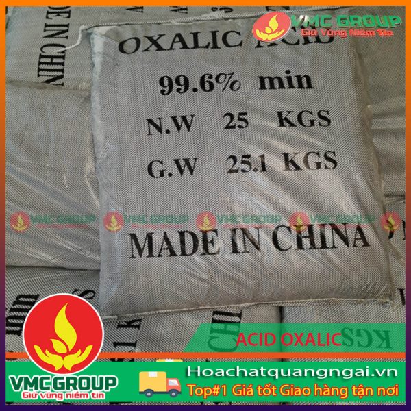 ACID OXALIC, hàm lượng 99,6%, xuất xứ Trung Quốc